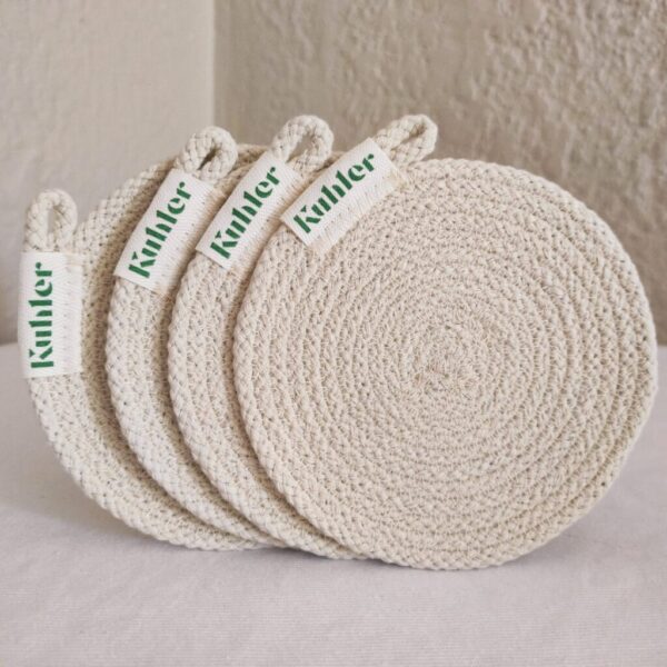 Cotton Coaster Set - Image 7