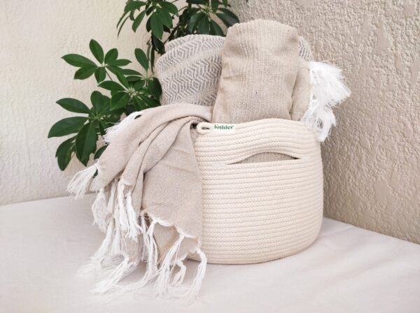 Cotton Floor Basket - Image 6