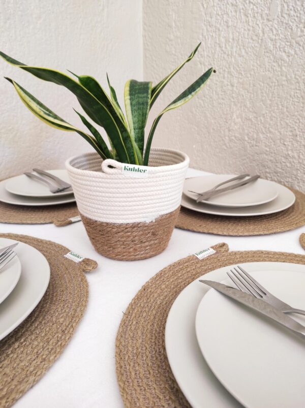Jute Placemat Set - Image 3