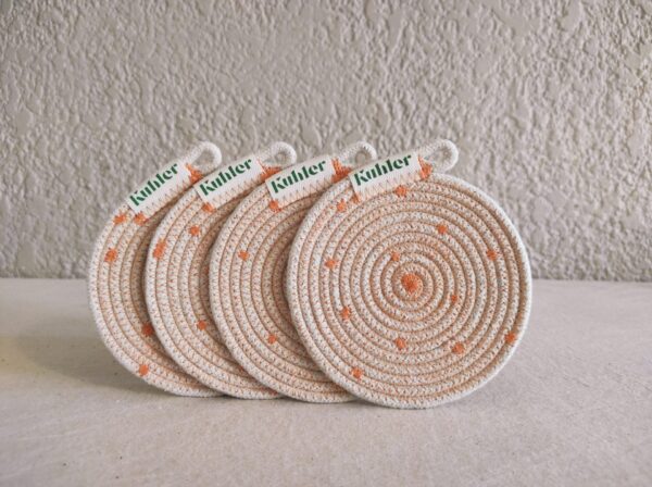 Cotton Coaster Set - Image 6
