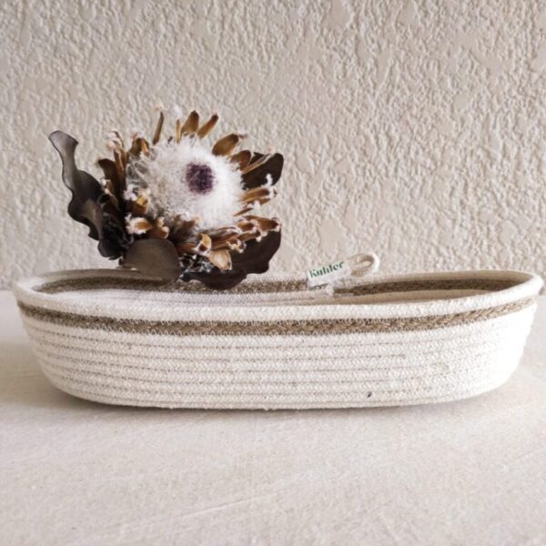Jute Insert Baguette Bowl