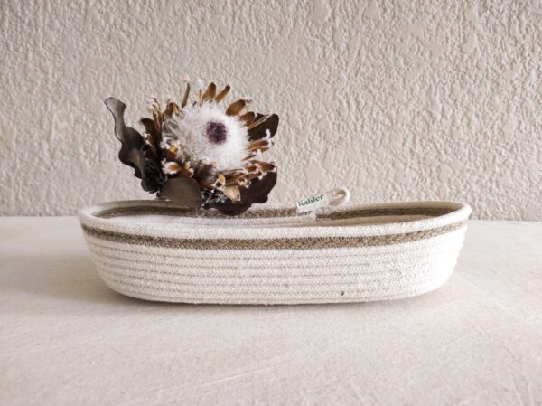 Jute Insert Baguette Bowl
